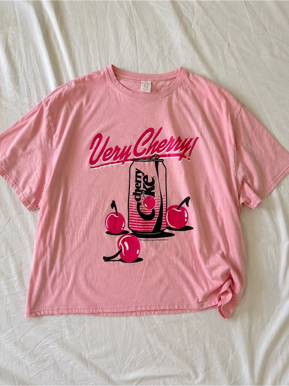 Streetwear Society Pink 'Very Cherry' Graphic Tee